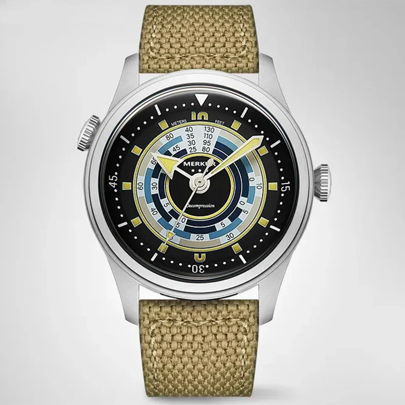 Merkur Calendar Week Watch