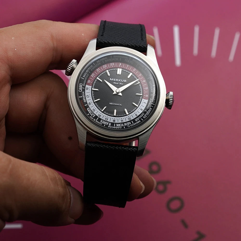 Merkur Calendar Week Watch