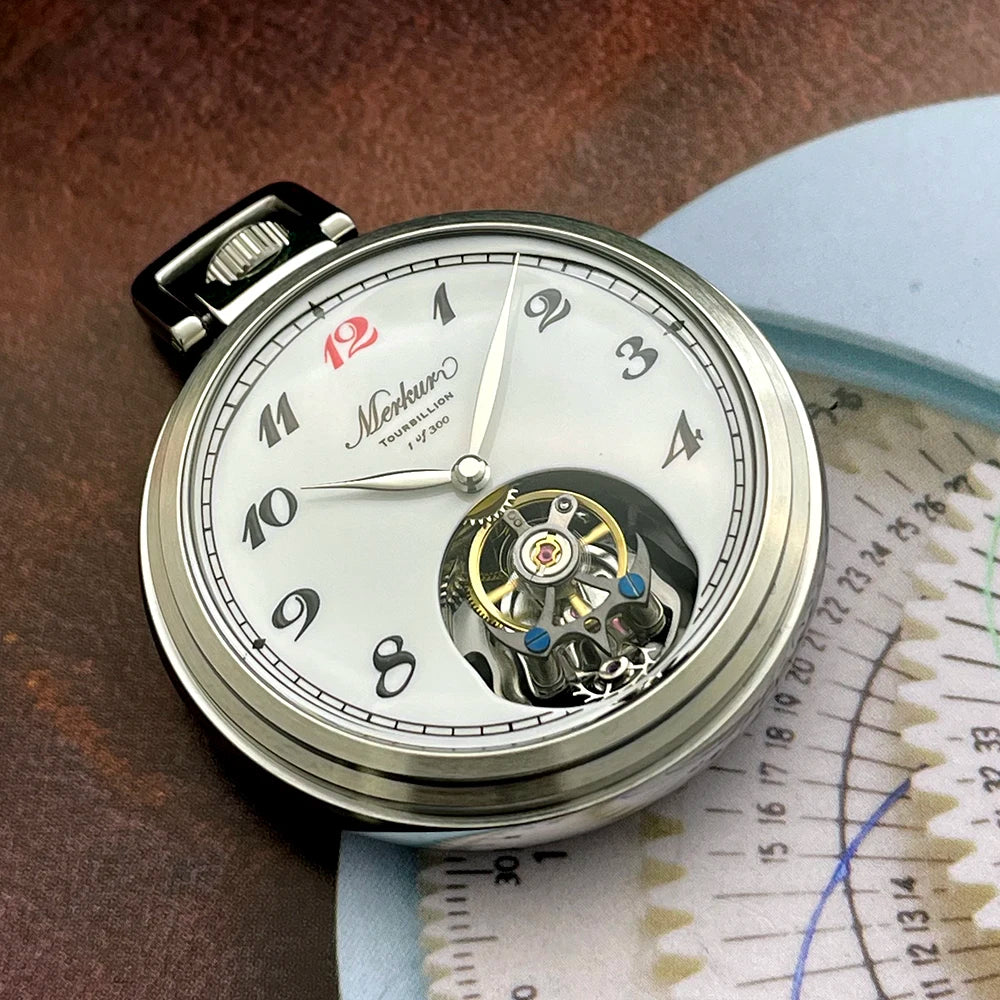 Merkur True Tourbillon Pocket Watch