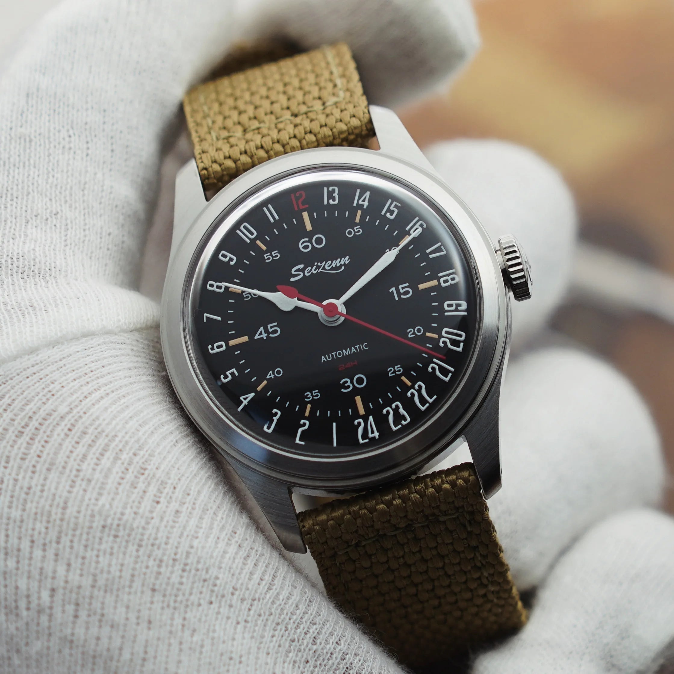 Merkur Pilot 24H Automatic Watch