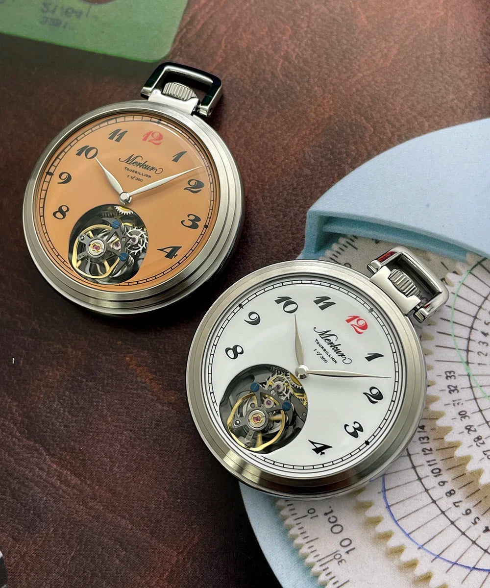 Merkur True Tourbillon Pocket Watch