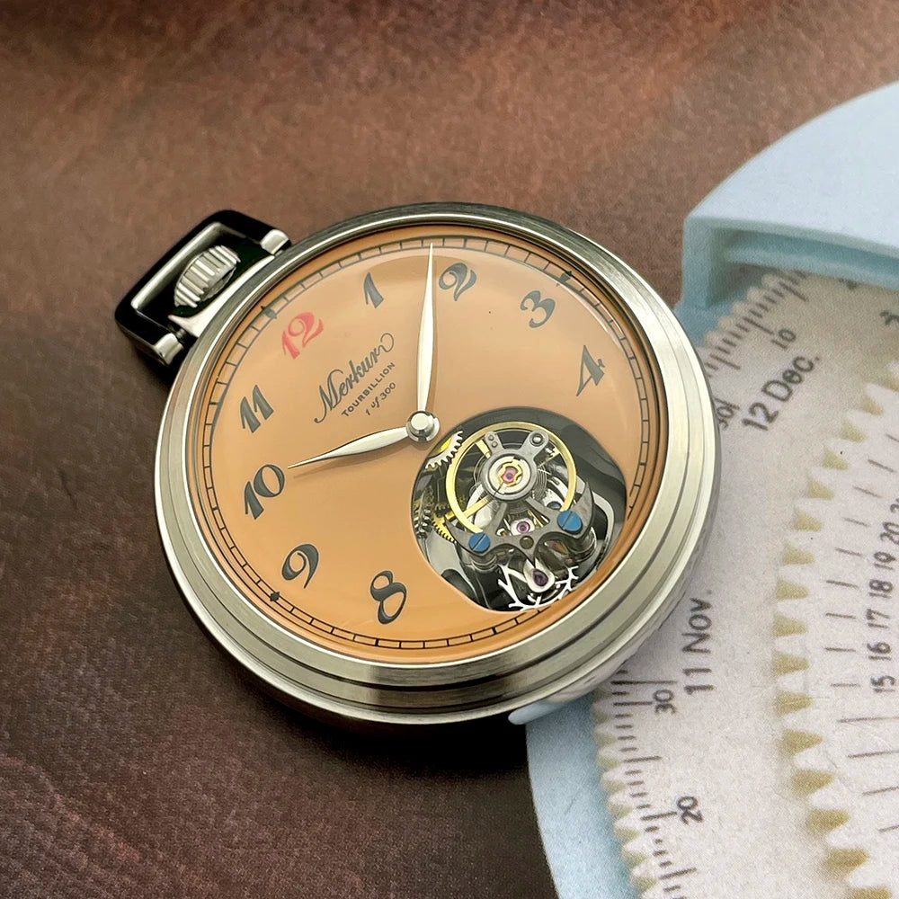 Merkur True Tourbillon Pocket Watch