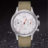 Merkur Red Star Chronograph Ivory
