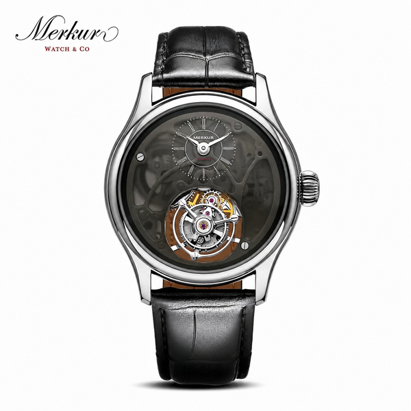 Merkur Tourbillon Watch Transparency