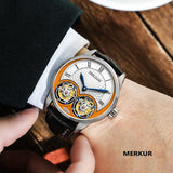 MERKUR Double Tourbillon Watch