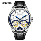 MERKUR Double Tourbillon Watch