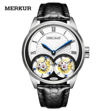 MERKUR Double Tourbillon Watch