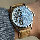 Merkur 100% Skeleton Tourbillon Watch