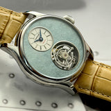 Merkur 100% Tourbillon Watch Natural Stone Dial
