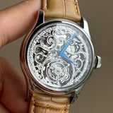 Merkur 100% Skeleton Tourbillon Watch