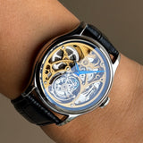 Merkur Skeleton Tourbillon Watch