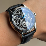 Merkur Skeleton Tourbillon Watch