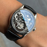 Merkur Skeleton Tourbillon Watch