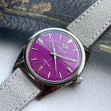 Merkur Salmon Dial Watch