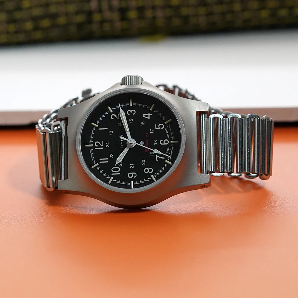 Tritium Watch Merkur Vintage Watch British Military Field Watch