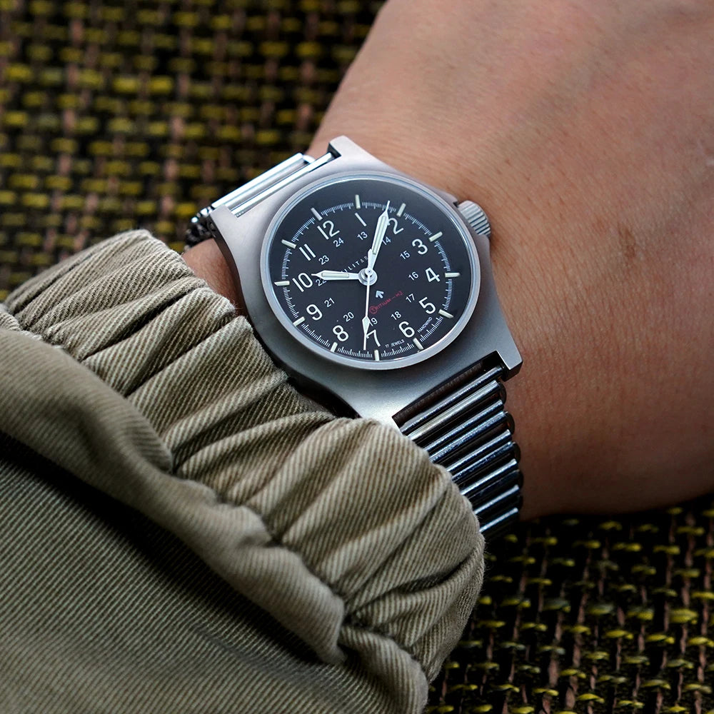 Tritium Watch Merkur Vintage Watch British Military Field Watch