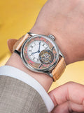 Merkur 100% Tourbillon Watch Wide Windows