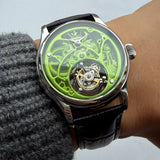 Merkur 100% Tourbillon Watch Transparency