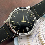 Merkur large calendar watch