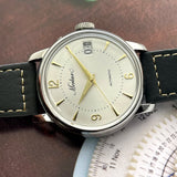 Merkur large calendar watch