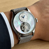 Merkur 100% Tourbillon Watch Wide Windows