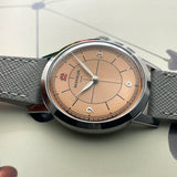 Pierre Paulin Salmon Dial Watch thinner Case