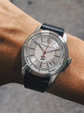 MERKUR Salmon Sectors Dial Watch