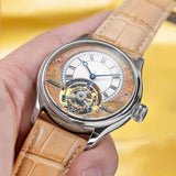 Merkur 100% Tourbillon Watch Wide Windows