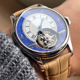 Merkur 100% Tourbillon Watch Wide Windows