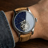 Merkur 100% Tourbillon Watch Wide Windows