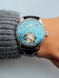 Merkur 100% Tourbillon Watch Transparency
