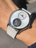Merkur 100% Tourbillon Watch Fritillaria Dial