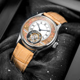 Merkur 100% Tourbillon Watch Wide Windows