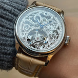 Merkur 100% Skeleton Tourbillon Watch