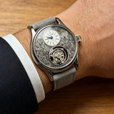 Merkur 100% Tourbillon Watch Wide Windows