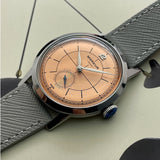 Pierre Paulin Salmon Dial Watch thinner Case