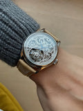 Merkur 100% Skeleton Tourbillon Watch