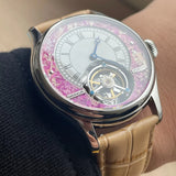Merkur 100% Tourbillon Watch Wide Windows